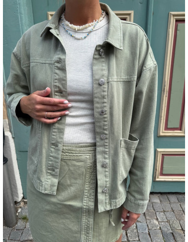 VMJAMIE LS DENIM SHACKET