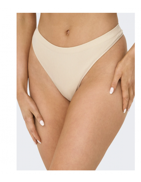 ONLVICKY RIB S-LES THONG 3-PACK
