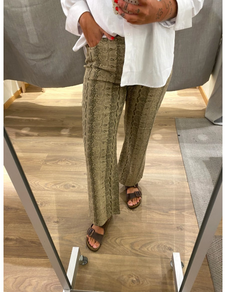 PCSALUME MW CROPPED DENIM JEANS