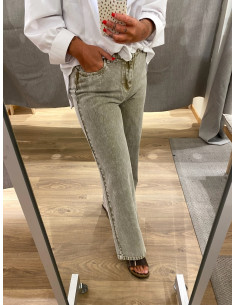 PCFAY MW WIDE DENIM JEANS 2