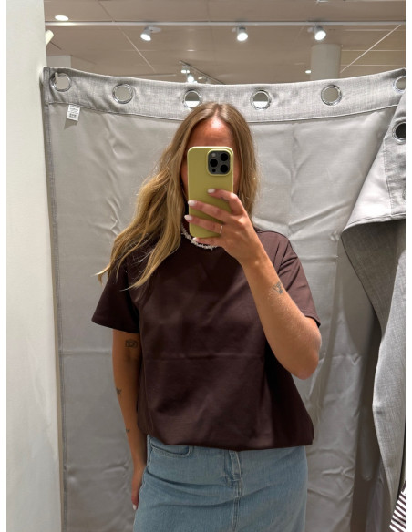 PCSKYLAR SS OVERSIZED TEE