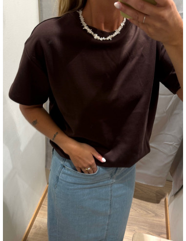 PCSKYLAR SS OVERSIZED TEE