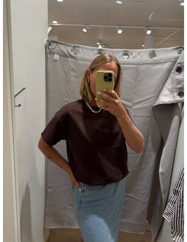 PCSKYLAR SS OVERSIZED TEE