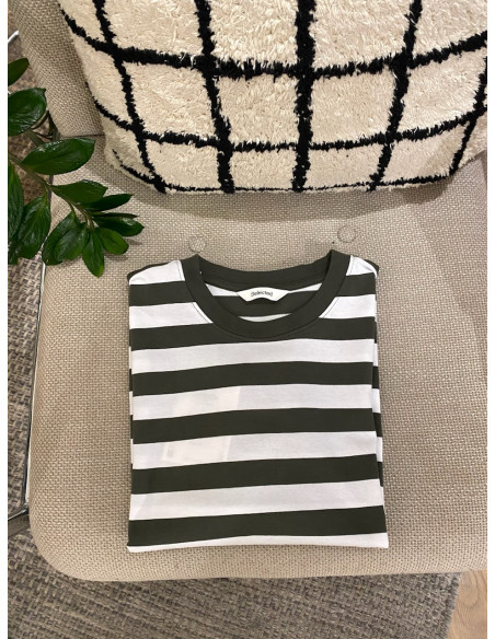 SLFESSENTIAL SS STRIPED BOXY TEE NOOS