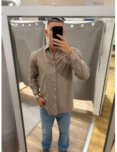 SLHREG-LEO HEATHER SHIRT LS 2