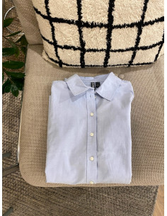 PCPOPPY LS OXFORD LOOSE SHIRT 2
