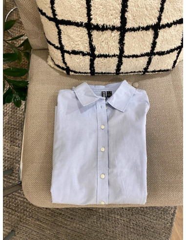 PCPOPPY LS OXFORD LOOSE SHIRT