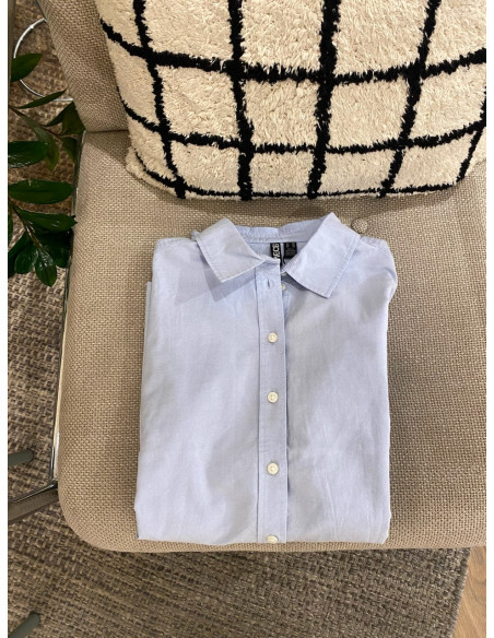 PCPOPPY LS OXFORD LOOSE SHIRT