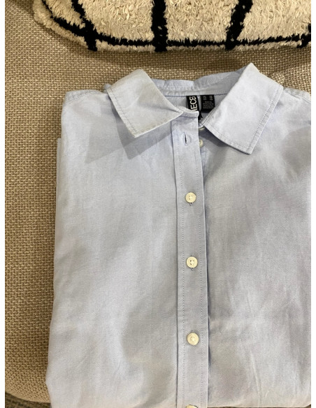 PCPOPPY LS OXFORD LOOSE SHIRT