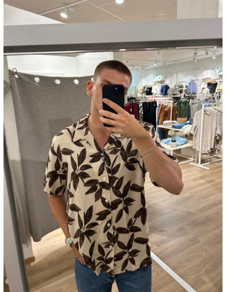 SLHREGNOA MIX SHIRT SS RESORT