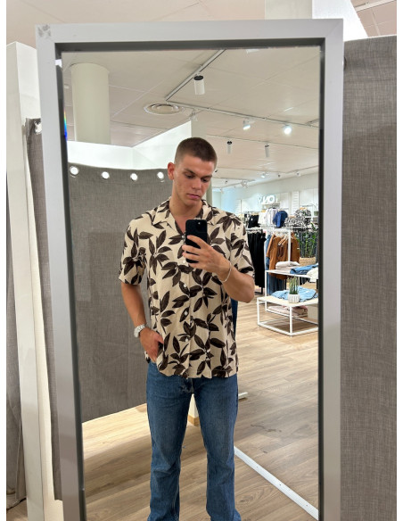 SLHREGNOA MIX SHIRT SS RESORT