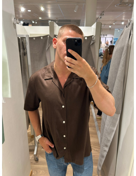 SLHREGNOA MIX SHIRT SS RESORT