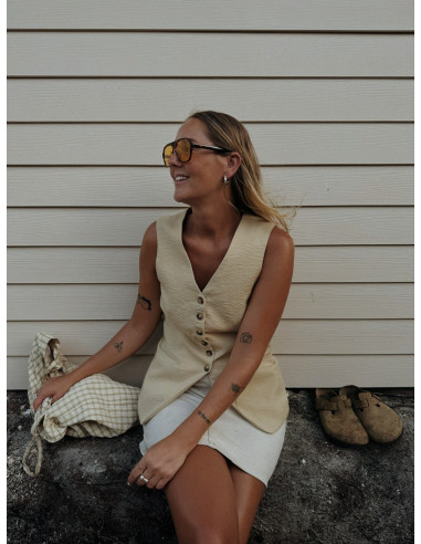 JDYRIVER S/L WAISTCOAT TLR