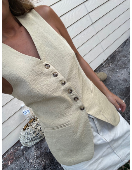 JDYRIVER S/L WAISTCOAT TLR