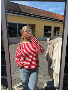 ONLLIVINA L/S O-NECK STRIPE TOP 2