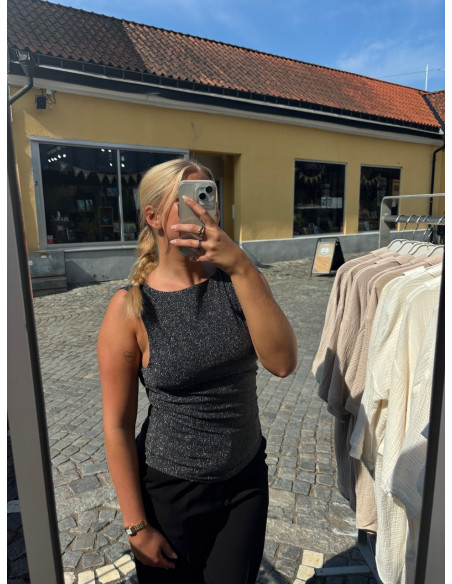 ONLEA GLITTER S/L 2-WAYS TOP