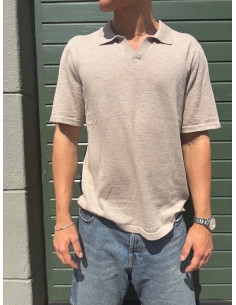 ONSGEORGE REG 12 LINEN SS POLO