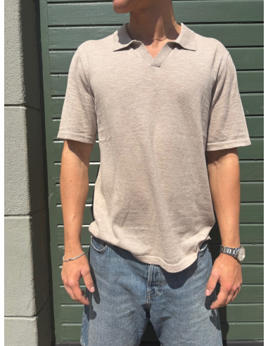 ONSGEORGE REG 12 LINEN SS POLO