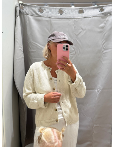 SLFIVY LS KNIT O-NECK CARDIGAN