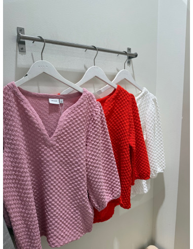 VIYANNI 3/4 V-NECK TOP