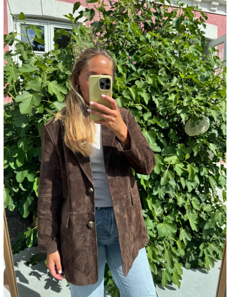 VMPERNILLE LS SUEDE JACKET