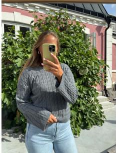 AWLORELLA O-NECK KNIT 2