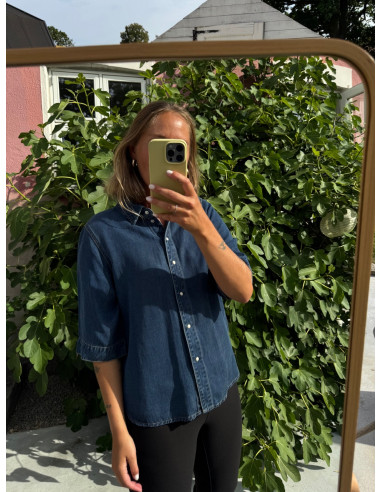 OBJFRAME 2/4 RE DENIM TOP NOOS