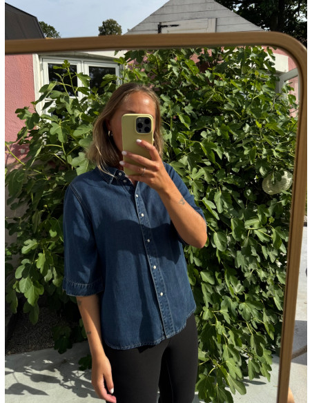 OBJFRAME 2/4 RE DENIM TOP NOOS