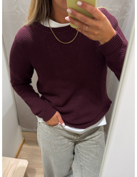 VIDALO O-NECK KNIT TOP NOOS