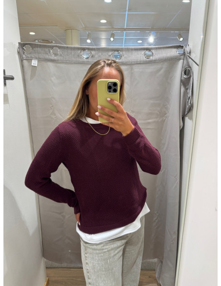 VIDALO O-NECK KNIT TOP NOOS