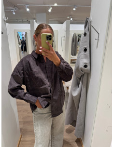 VMSANNE COURDEROY LS SHIRT WVN GA NOOS