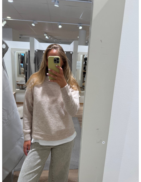 SLFLULU KNIT O-NECK