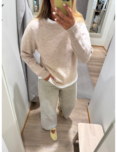 SLFLULU KNIT O-NECK