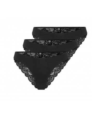 ONLCHLOE LACE BRAZIL 3-PACK NOOS ACC