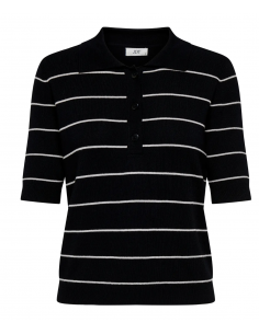 JDYBLOOM 2/4 POLO PULLOVER KNT