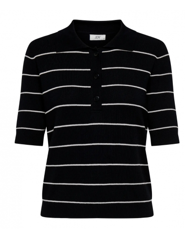 JDYBLOOM 2/4 POLO PULLOVER KNT