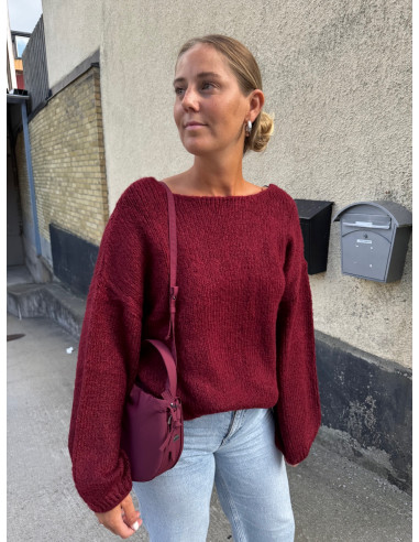 JDYDINEA L/S REVERSIBLE PULLOV. KNT