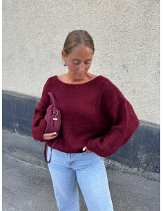 JDYDINEA L/S REVERSIBLE PULLOV. KNT