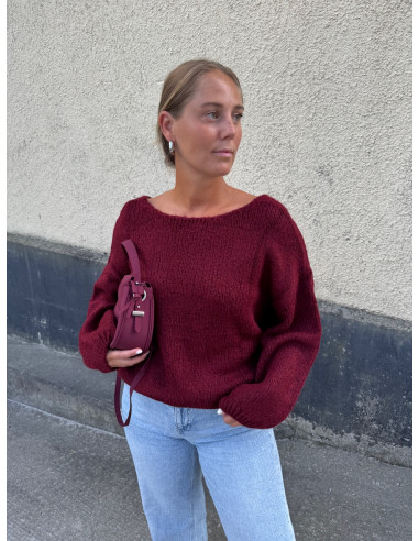 JDYDINEA L/S REVERSIBLE PULLOV. KNT