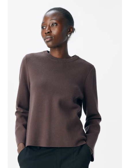 OBJREYNARD SQUARE SLEEVE O-NECK NOOS