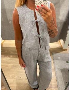 VMTAMMI SL TWEED WAISTCOAT