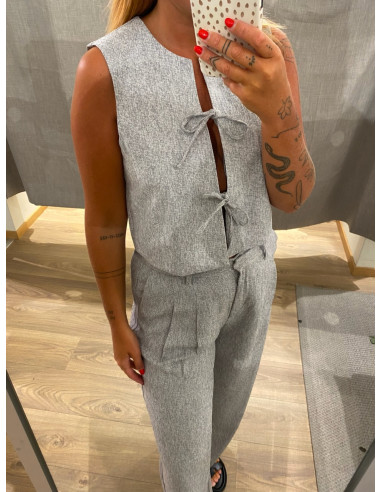 VMTAMMI SL TWEED WAISTCOAT