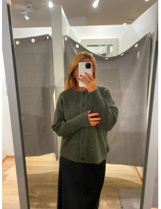 SLFLULU LS KNIT SHORT CARDIGAN 2