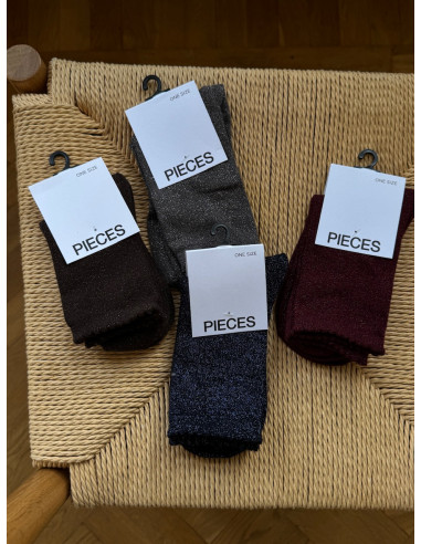PCSEBBY GLITTER SOCKS
