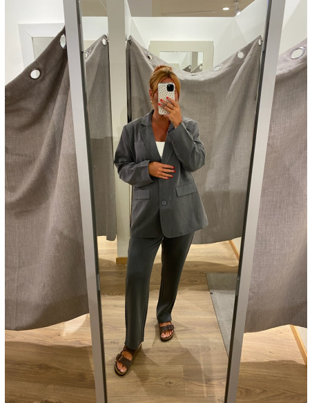 PCKAMIL LS LOOSE BLAZER NOOS