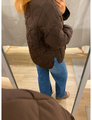 OBJALLIE LS LQ QUILTAD JACKET