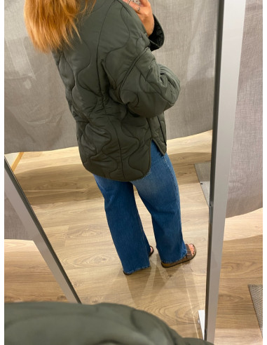 OBJALLIE LS LQ QUILTAD JACKET