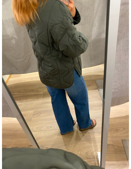 OBJALLIE LS LQ QUILTAD JACKET