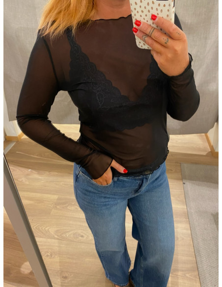 JDYELSA NEW L/S ONECK TOP