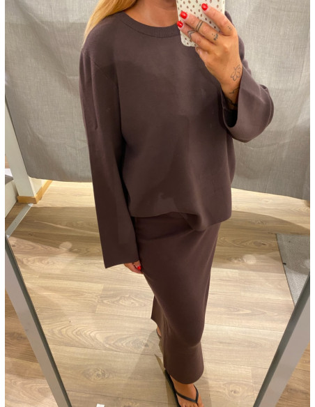 OBJREYNARD SQUARE SLEEVE O-NECK NOOS